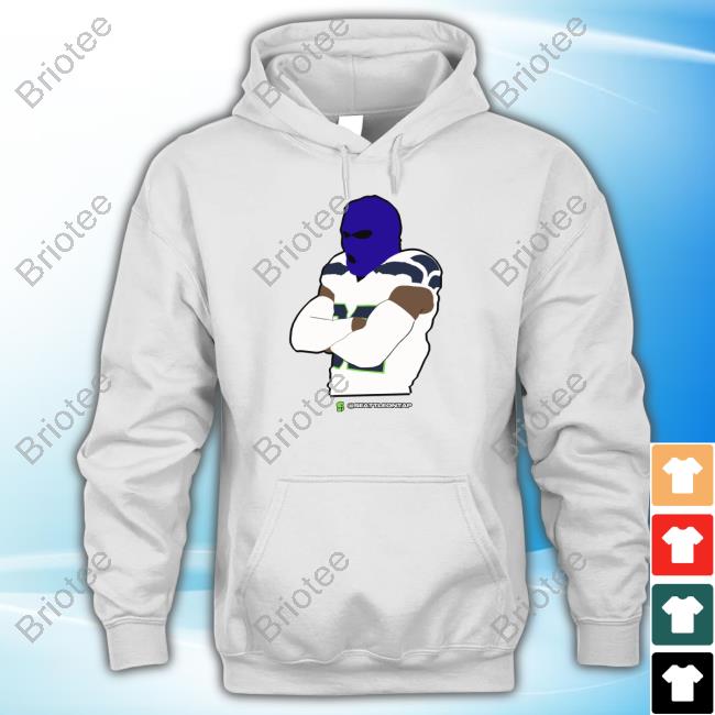 Sports ON Tap Seattle Seahawks Blue Ski Mask Win Shirt