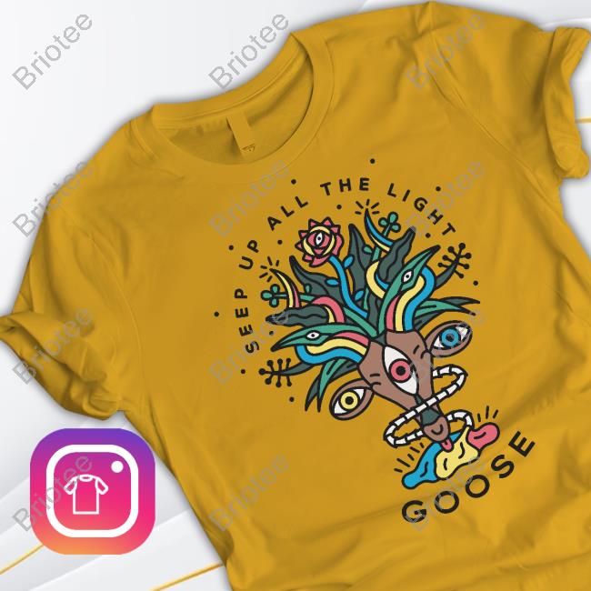 Seep Up All The Light Stag Crewneck
