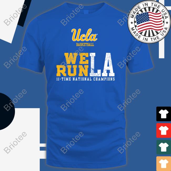 Ucla We Run La Hooded Sweatshirt Uclatheden