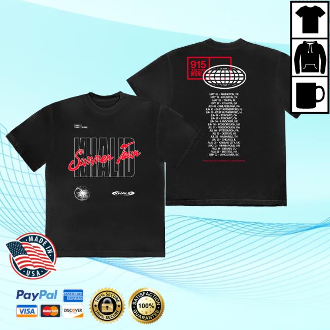 Khalid Summer Tour 2023 T Shirt