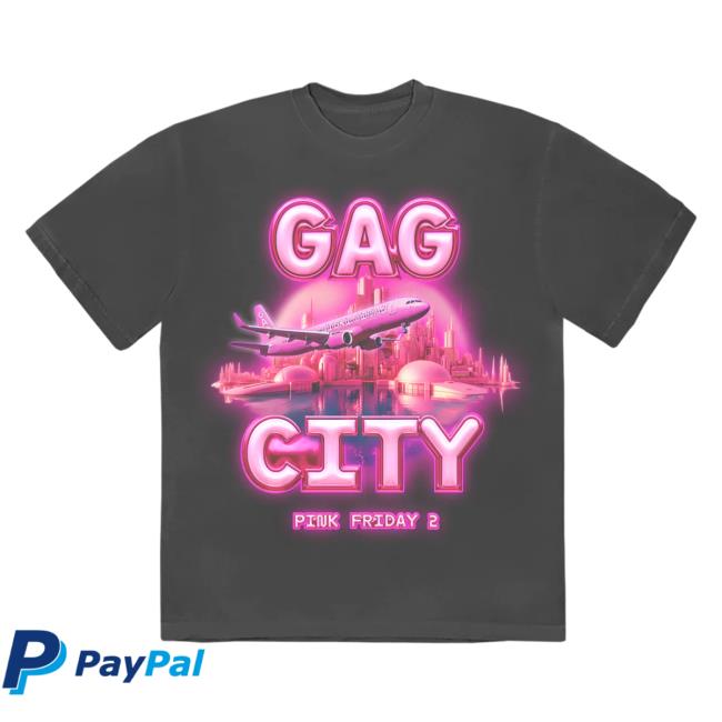 Official Nicki Minaj Merch Gag City Tee