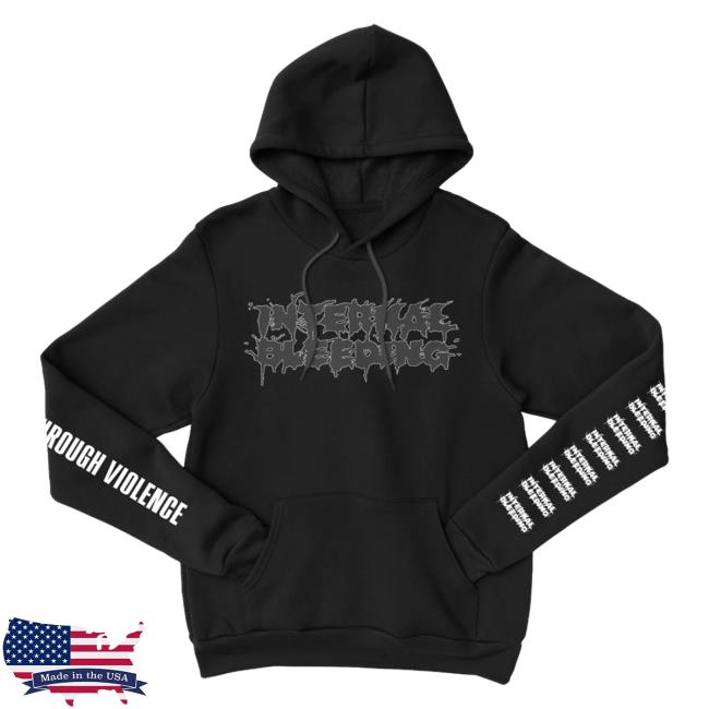 Official Night Shift Merch Shop Internal Bleeding - Face Ripper Hoody Nightshiftmerch Store