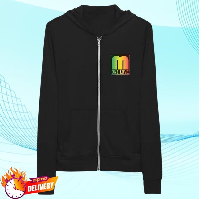 Official Bob Marley Store Shop Bob Marley One Love M Zip Sweatshirts