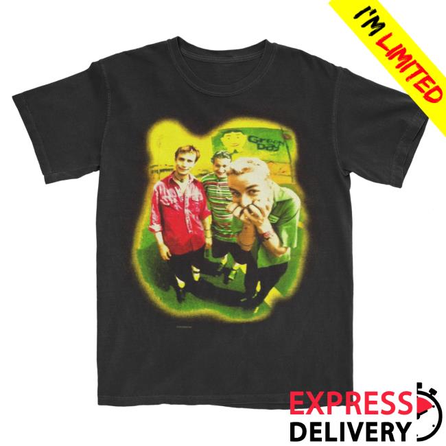 Official Green Day Merch Store Shop Green Day Vintage Neon Photo Hot Shirt GreenDay