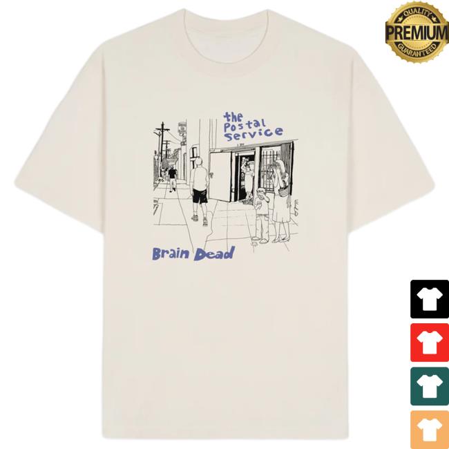 Brain Dead X The Postal Service New Tee