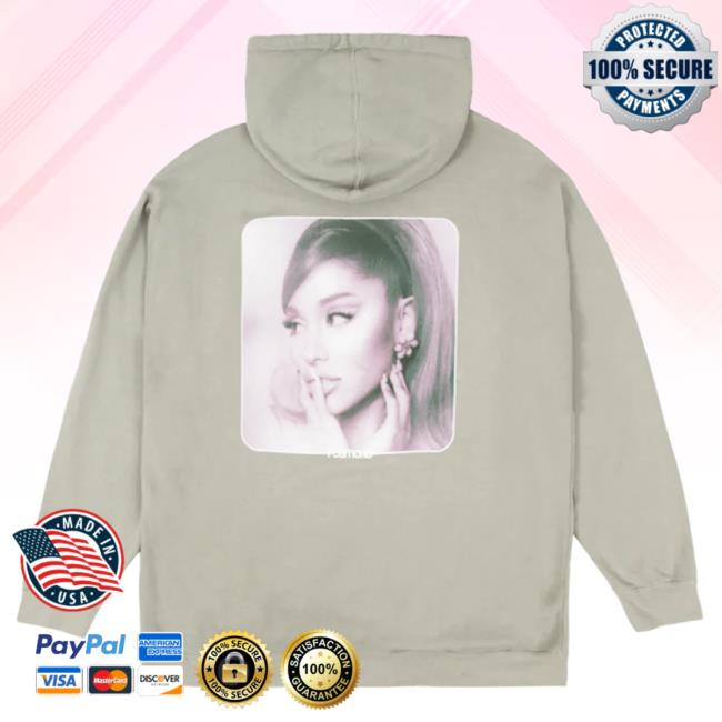 Official Ariana Grande Merch Store Ariana Grande positions inverted cover Popover Sweatshirt Ariana Grande Apparel Clothing Shop ArianaGrande