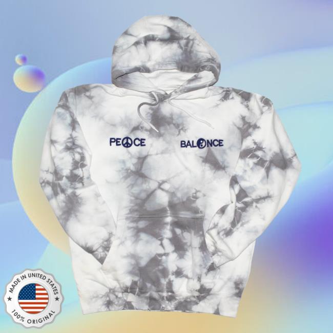 Official Altru Apparel Clothing Peace Balance Tie Dye Sweatshirt Mustard