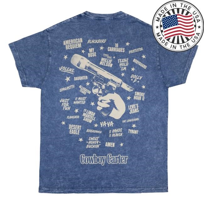 Cowboy Carter Short Sleeve Top Shirt Beyoncé Cowboy Carter Short Sleeve T-Shirt
