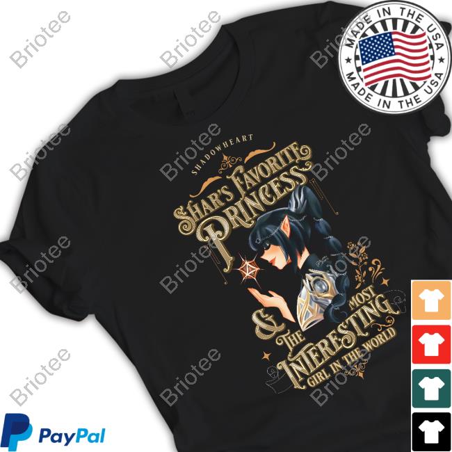 Shadow Heart Shar's Favorite Princess Crewneck Sweatshirt