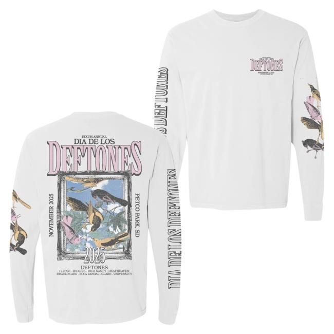 Official Deftones Merch Store Deftones Bird Frame LongSleeve Deftones Shop
