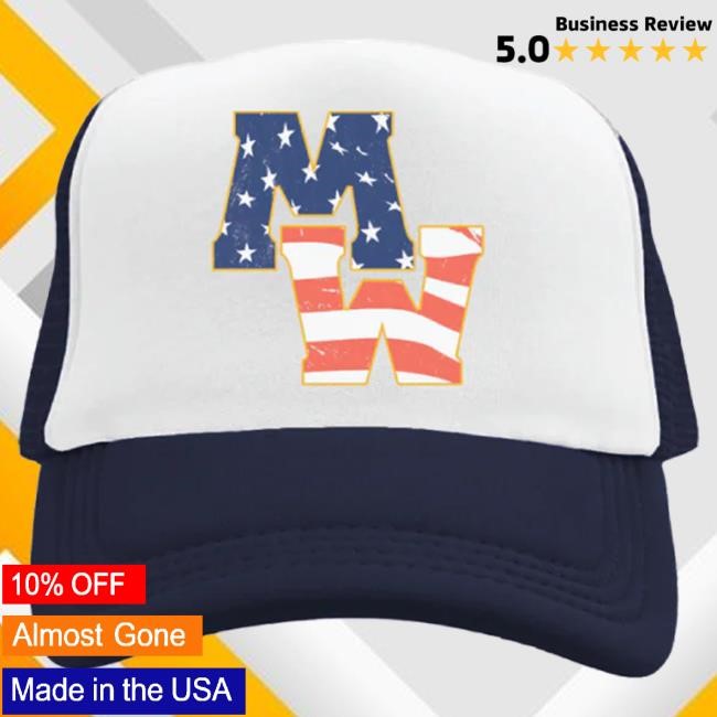 Morgan Wallen Mw Americana Foam Trucker Cap Morgan Wallen Merch Official