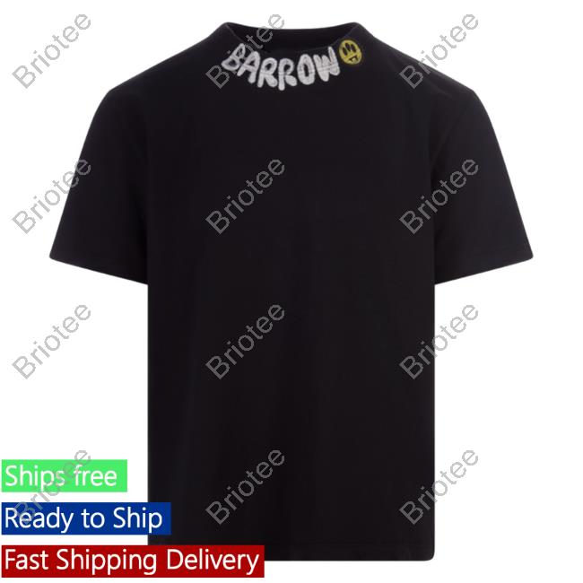 Official Russo Capri Black Tee Shirt With Logo On Neck