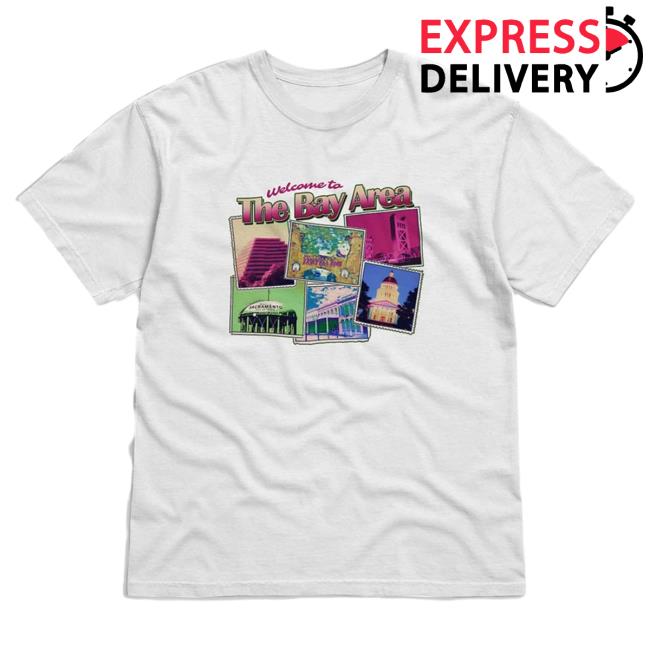 Official Tmg Studios Merch Brooke And Connor Welcome To The Bay Area | White Hot Shirt