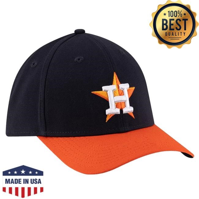 Rally House Houston Astros Navy Blue Jr Flex Hat 2026