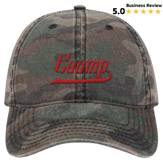 Official Caamp Baseball Logo Camo Cap