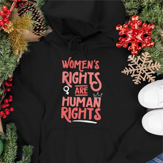 Feminist Women's Rights Are Human Rights Sweatshirts Aunt Crabby Calls Bullshit