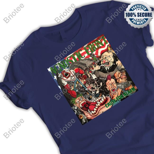 Official Agnostic Front Cause For Alarm Tee Shirt