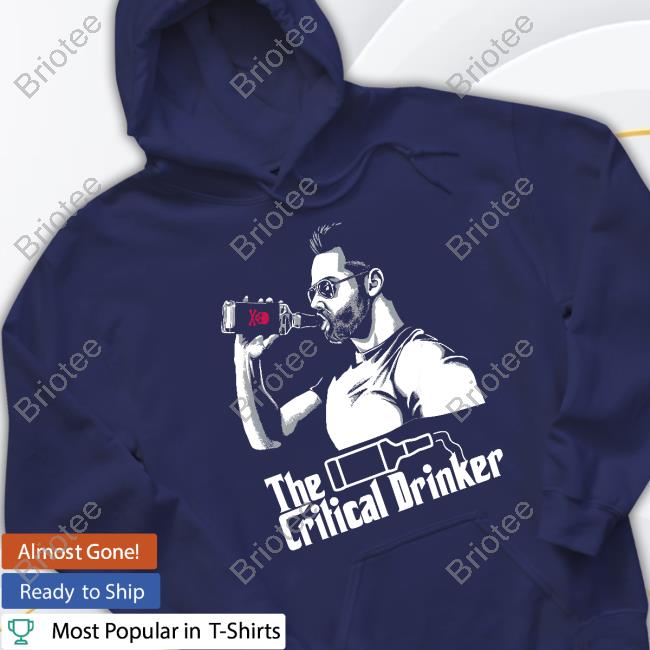 Official Critical Drinker Merch The Critical Drinker Godfather Drinker Hoodie
