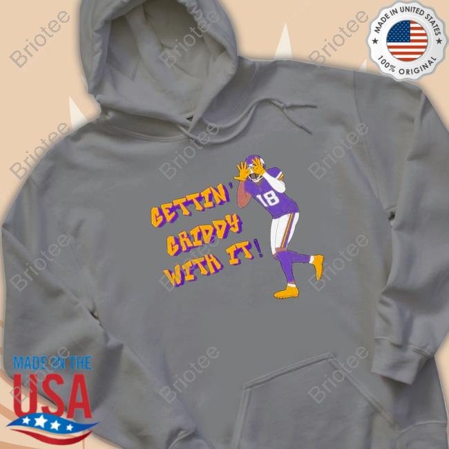 Official Minnesota Vikings Justin Jefferson Gettin Griddy With it Shirt