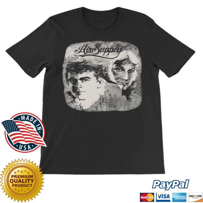 Air Supply Music Merch Vintage Portrait Shirt