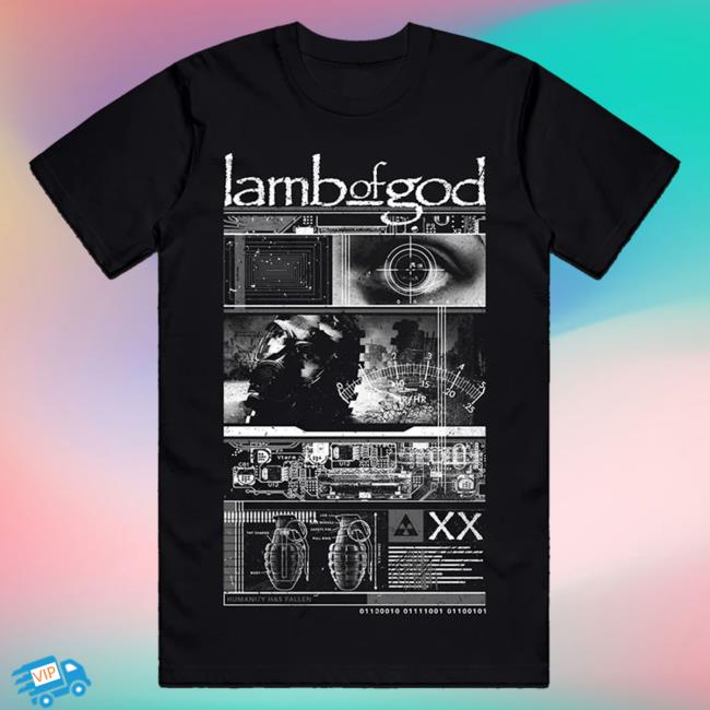 Official Lamb Of God Merch Store Static T-Shirt