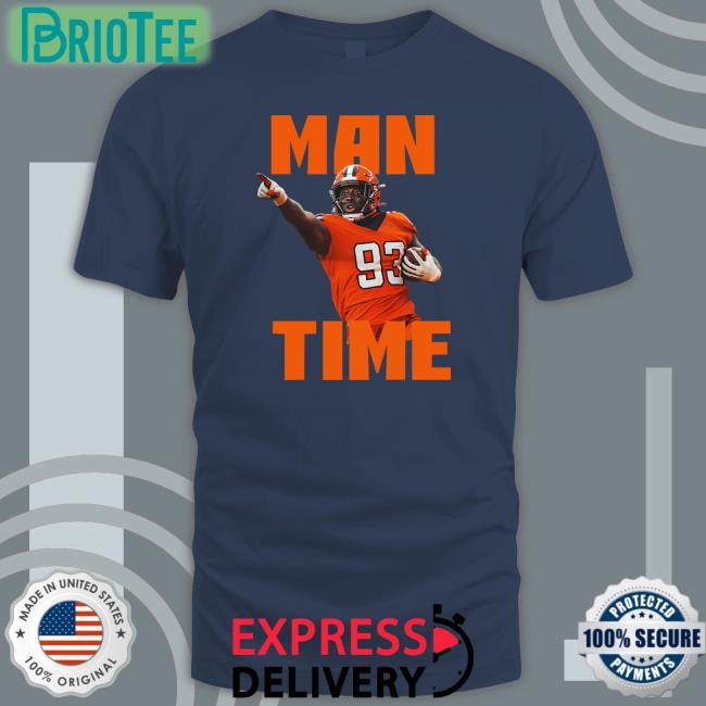 Caleb Okechukwu Man Time Tee Shirt Caleb Okechukwu 93 Merch
