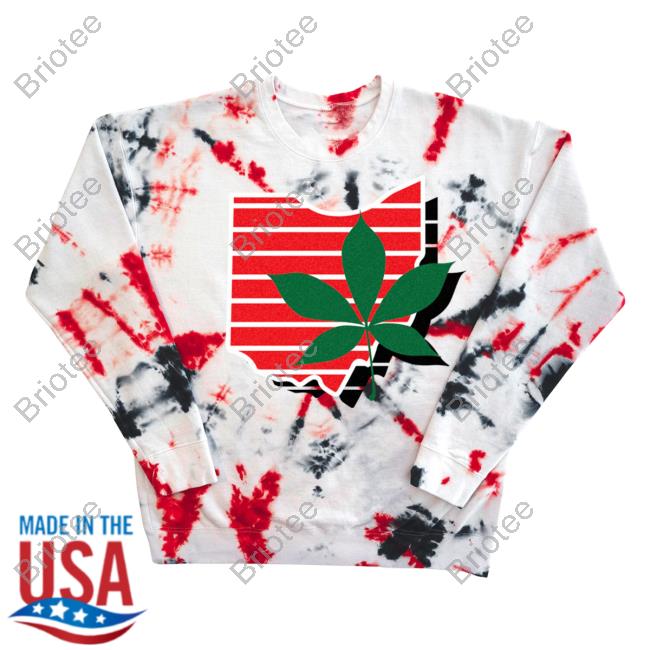 Official Ohio Clothing Merch Retro Ohio Tie Dye Pullover Hoodie Ohioclothing