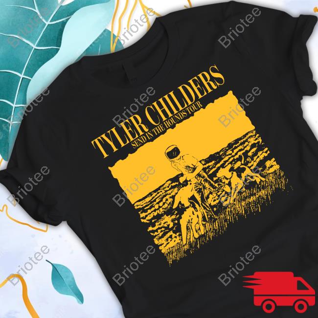 Official Tyler Childers Merch Grey Hounds Tour Tee Shirt