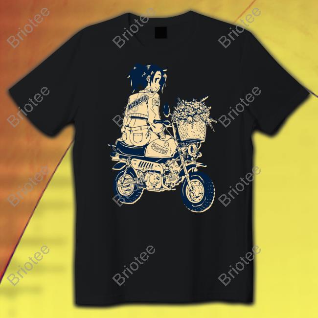 Official Topatoco Shop Flower And Bike Shirt Koibeat