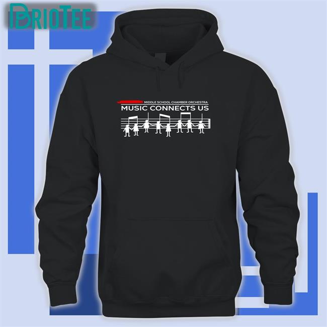Threatening Music Notation Music Connects Us Original Unisex Shirt 2022 Black ThreatNotation