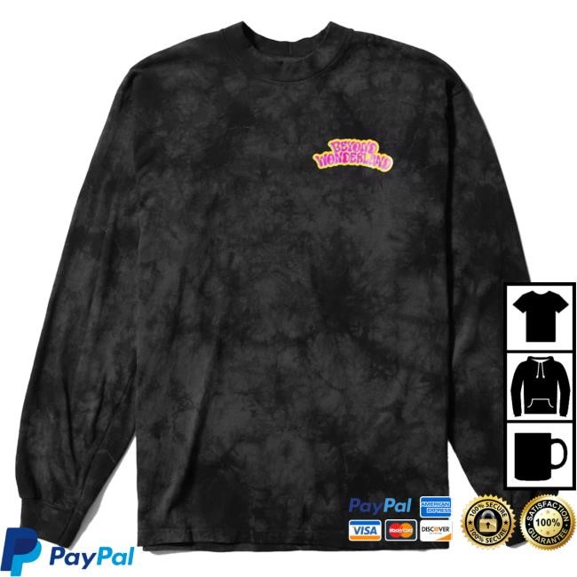 Insomniac Shop Beyond Wonderland Merch Where Is The Rabbit Tie Dye Long Sleeve Tee