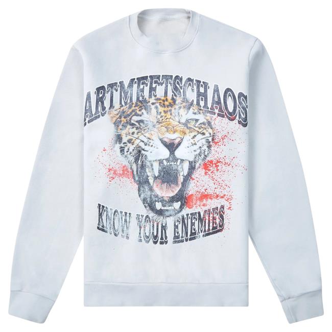 Official Capsule Clothing Store Art Meets Chaos Beast Of Prey Hooded Sweatshirt | Sage Capsule Nyc