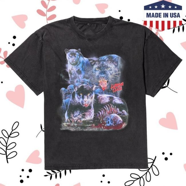 Official Lurking Class Merch Store Lurking Class Panther Tee - Charcoal LurkingClass