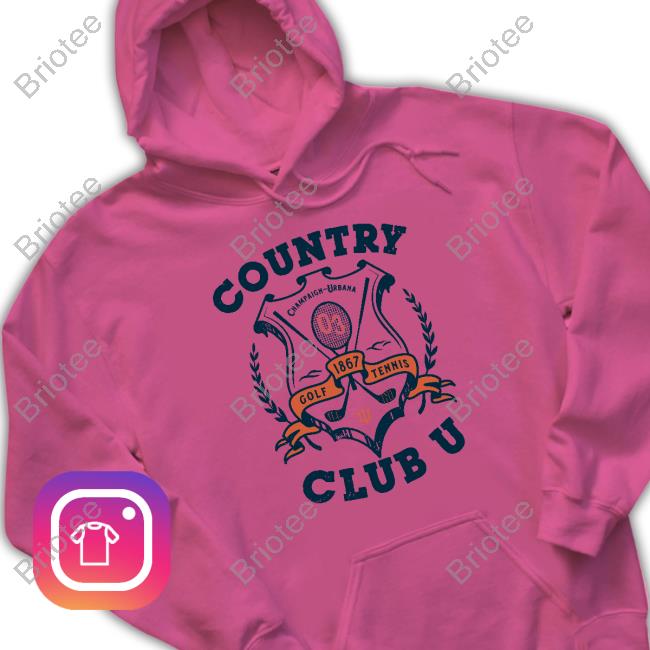 Country Champaign Urbana Golf 1867 Tennis Club U T Shirt