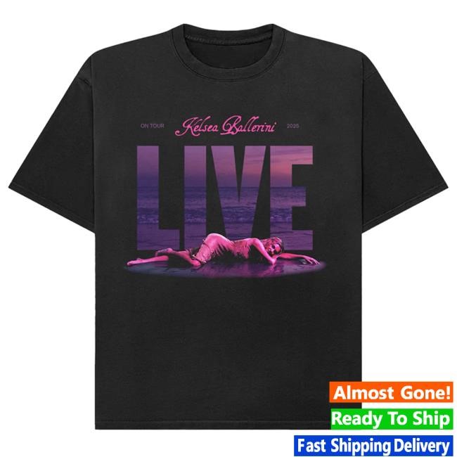 Official Kelsea Ballerini Merch Store Shop Kelsea Ballerini: Live On Tour 2025 Tee KelseaBallerini