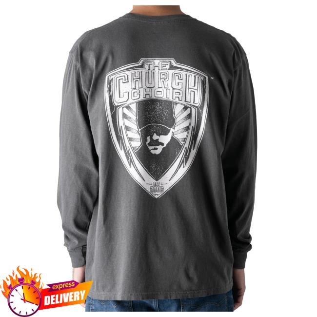 Eric Church Church Choir Badge L/S T Shirt | Eric Church Official Merch Store Shop