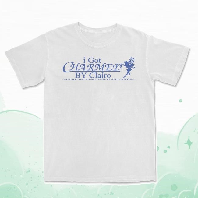 Clairo Official Merch Store I Got Charmed Short Sleeve TShirt Clairo Clothing Shop Apparel Clairo Band