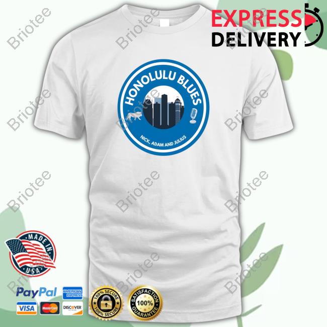 Honolulu Blue Logo Tshirt