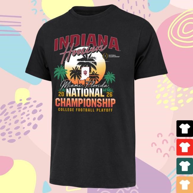 NCAA Football Indiana Hoosiers 2025-2026 CFP Participant Victory Top