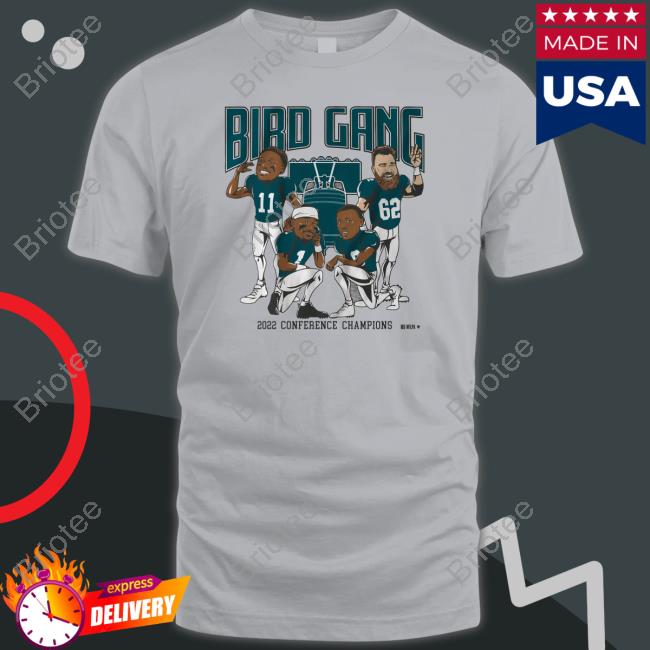 Bird Gang Philadelphia Conference Champions Caricatures T Shirts Breakingt
