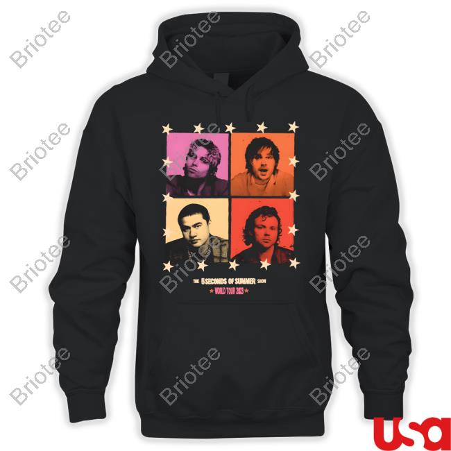 Official The 5 Seconds Of Summer Show World Tour 2023 5Sos Tee