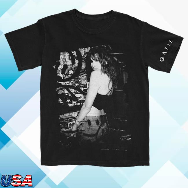 Official Gayle Merch Gayle Black And White Photo Top Shirt