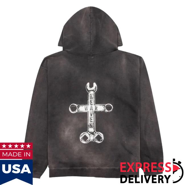 Official Penelope Nyc Clothing Store Shop Saint Michael Tools Pullover Hoodie Tie Dye Penelopeshop