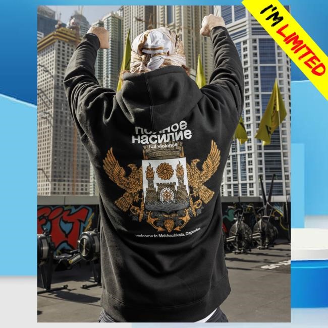 Official Full Violence Clothing Shara Magomedov Crest Hoodies