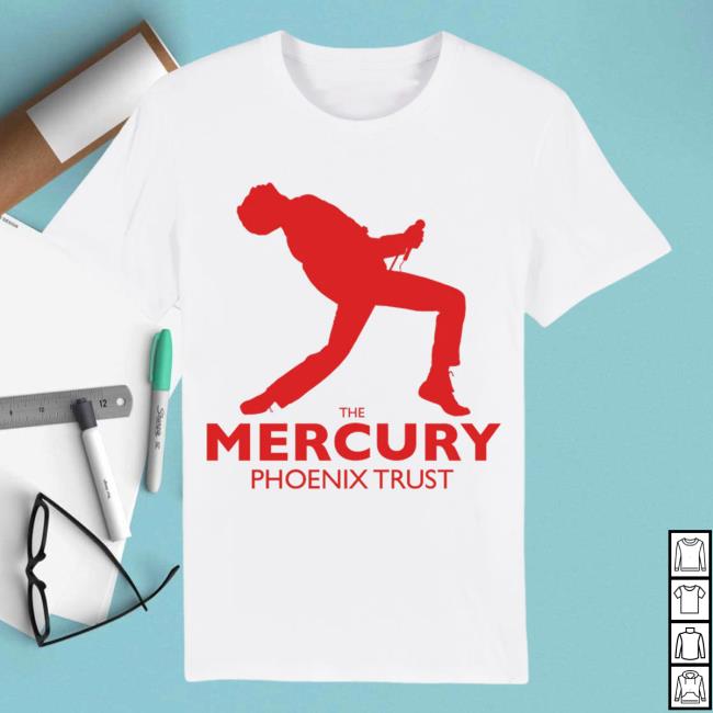Queen Merch Queen Red On White Mpt Top Shirt