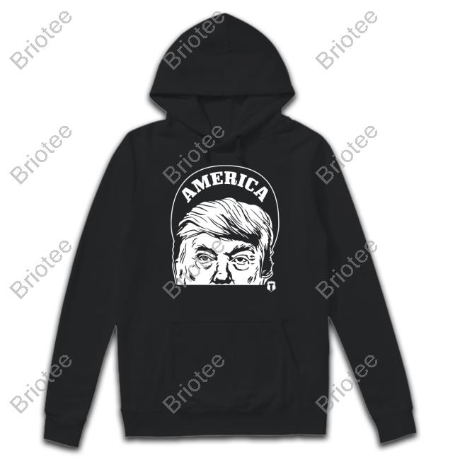 The Officer Tatum Retro Trump Face America Hoodie