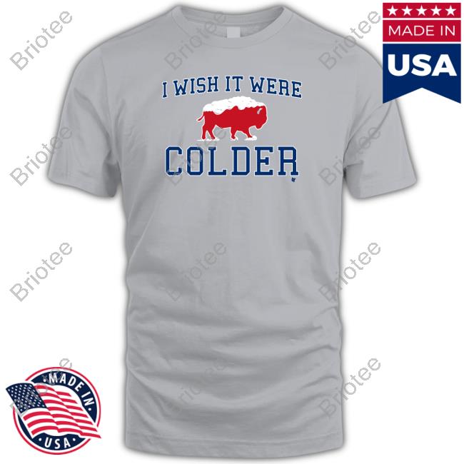 I Wish It Were Colder T Shirt Grey Breakingt