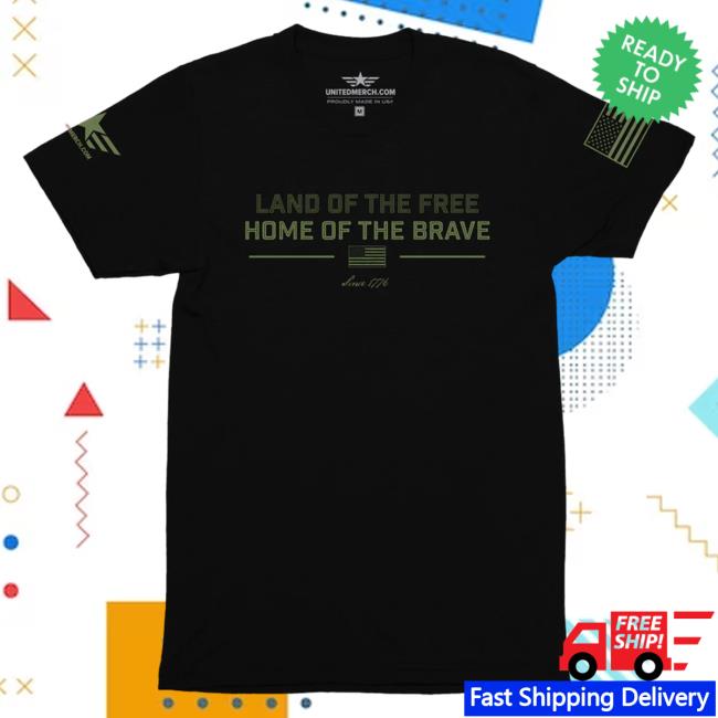 Lan Of The Free Home Of The Brave Shirt