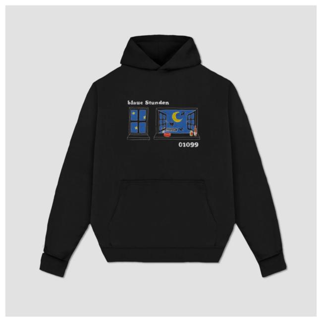 01099 Merch Window Black Hoodie