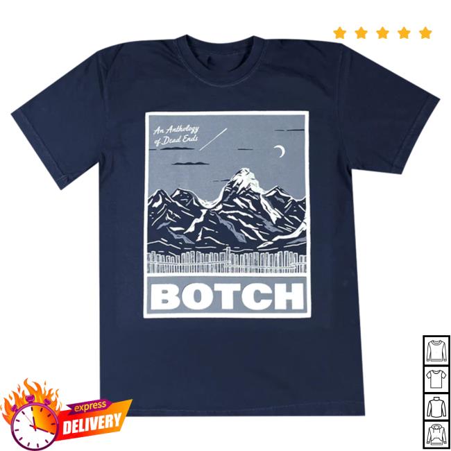 Hello Merch Botch An Anthology Of Dead Ends Navy Sweatshirt